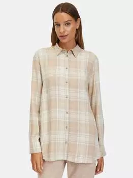 Длинная блузка Betty & Co, бежевый