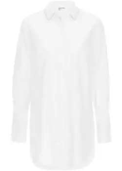 Длинная блузка Bodyflirt, белый