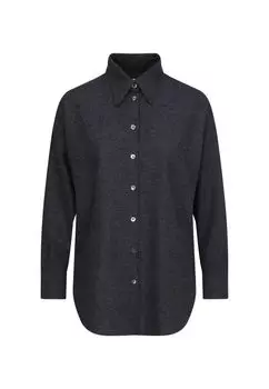 Длинная блузка черная роза Seidensticker, серый