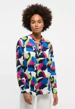 Длинная блузка Eterna "СВОБОДНЫЙ ФИТ", розовый