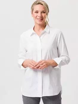 Длинная блузка Frank Walder, белый