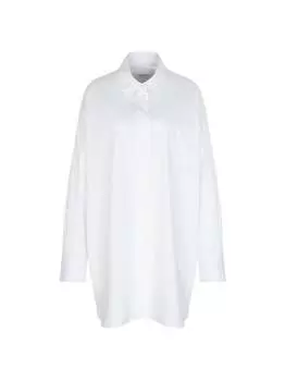 Длинная блузка однотонная Seidensticker, белый
