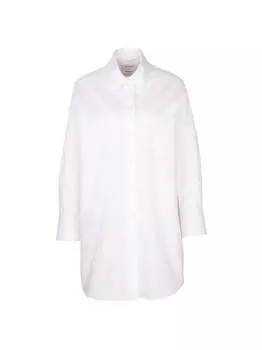 Длинная блузка однотонная Seidensticker, белый
