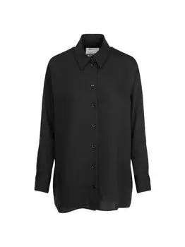 Длинная блузка однотонная Seidensticker, черный