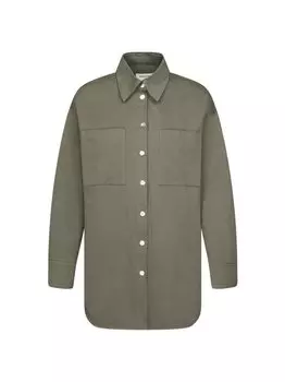 Длинная блузка однотонная Seidensticker, зеленый