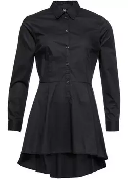 Длинная блузка Rainbow, черный