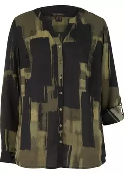 Длинная блузка с принтом Bpc Selection, черный