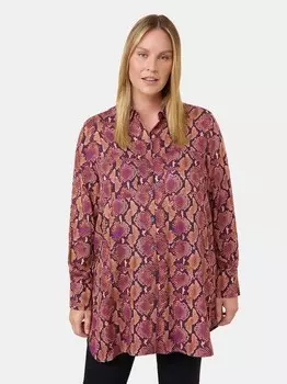 Длинная блузка Samoon, мультиколор