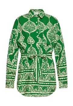 Длинная блузка Usha Blouse, зеленый