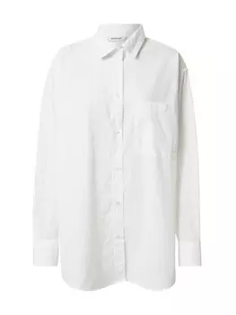 Длинная блузка WEEKDAY Blouse, белый