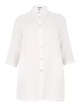 Длинная блузка YOEK Blouse, белый