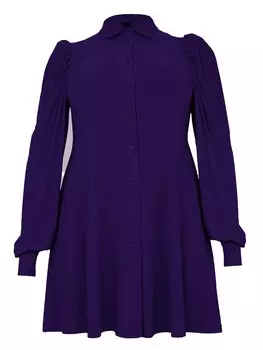 Длинная блузка YOEK Blouse, темно-фиолетовый