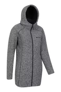 Длинная флисовая куртка Nevis Mountain Warehouse, черный