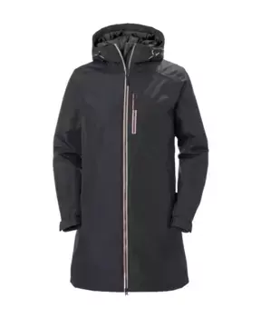 Длинная куртка Белфаст водонепроницаемая элегантная стильная Helly Hansen, серый