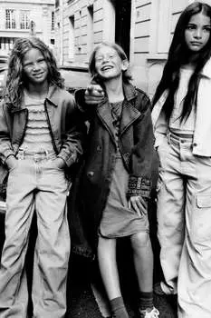 Длинная куртка из джинсовой ткани Zara, синий