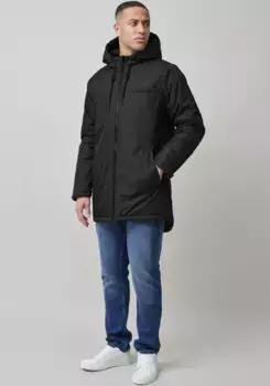 Длинная куртка из смеси "Jacket Otw", с капюшоном Blend, черный