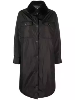 Длинная куртка MONCLER, черный