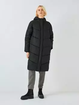 Длинная куртка-пуховик John Lewis ANYDAY, черный