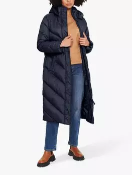 Длинная куртка-пуховик Saint Tropez Catja, цвет Night Sky