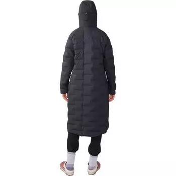Длинная парка Stretchdown женская Mountain Hardwear, черный