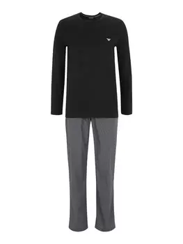 Длинная пижама Emporio Armani, черный