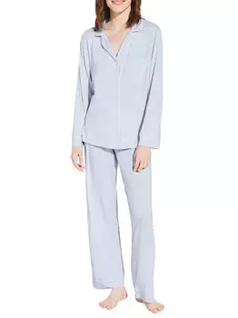 Длинная пижама Gisele Eberjey, синий