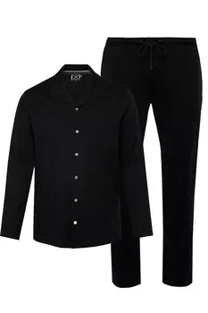 Длинная пижама JP1880, черный