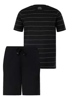 Длинная пижама JP1880 Long Pajamas, черный