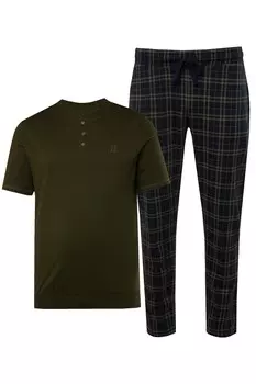 Длинная пижама JP1880, зеленый