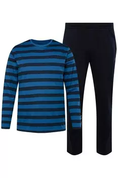 Длинная пижама Men Plus Long Pajamas, черный