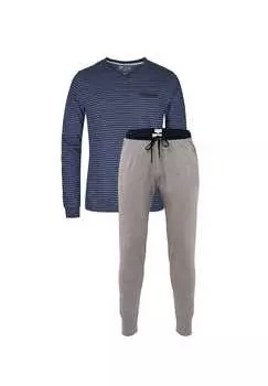 Длинная пижама Phil & Co. Berlin, серый