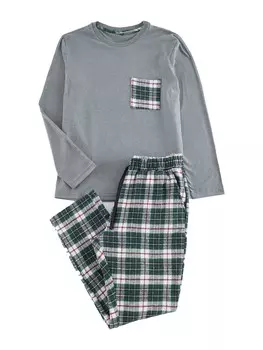 Длинная пижама Trendyol, темно-зеленый