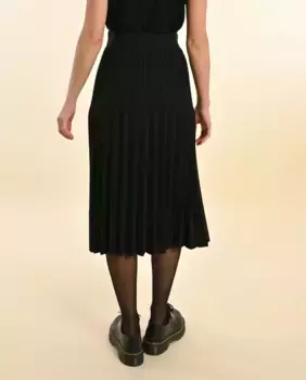 Длинная плиссированная юбка Molly Bracken, черный