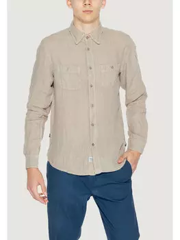 Длинная рубашка Blauer, бежевый