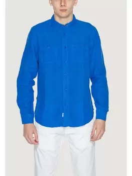 Длинная рубашка Blauer, синий