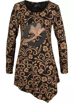 Длинная рубашка Bpc Selection, черный