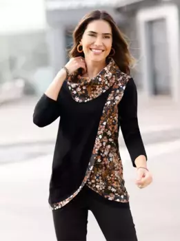 Длинная рубашка Classic Basics "Long Shirt", черный