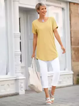 Длинная рубашка Classic Basics "Long Shirt", цвет Zitrone