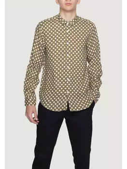 Длинная рубашка Gianni Lupo, бежевый