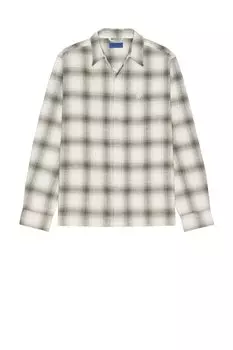 Длинная рубашка из хлопкового льна Mickey от Saturdays Nyc, white