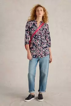 Длинная рубашка Энни White Stuff, синий