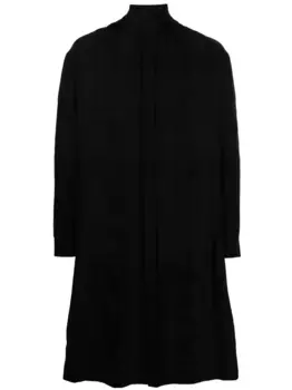 Длинная рубашка на пуговицах Julius, черный