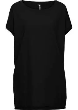 Длинная рубашка Rainbow, черный