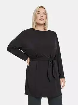 Длинная рубашка Samoon, черный