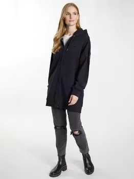 Длинная спортивная куртка с капюшоном Dreimaster, черный