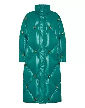 Длинная стеганая куртка PHILIPP PLEIN, зеленый