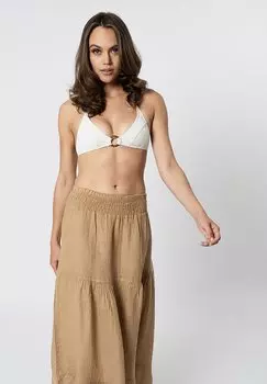 Длинная юбка ACANFORA, светло-коричневый