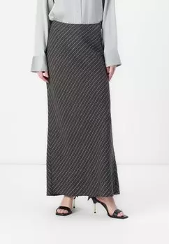 Длинная юбка AGNETA LONG SKIRT Samse Samse, серый