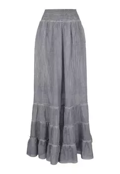 Длинная юбка BALZA ACANFORA, серый
