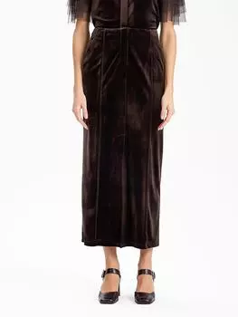 Длинная юбка BGN, коричневый